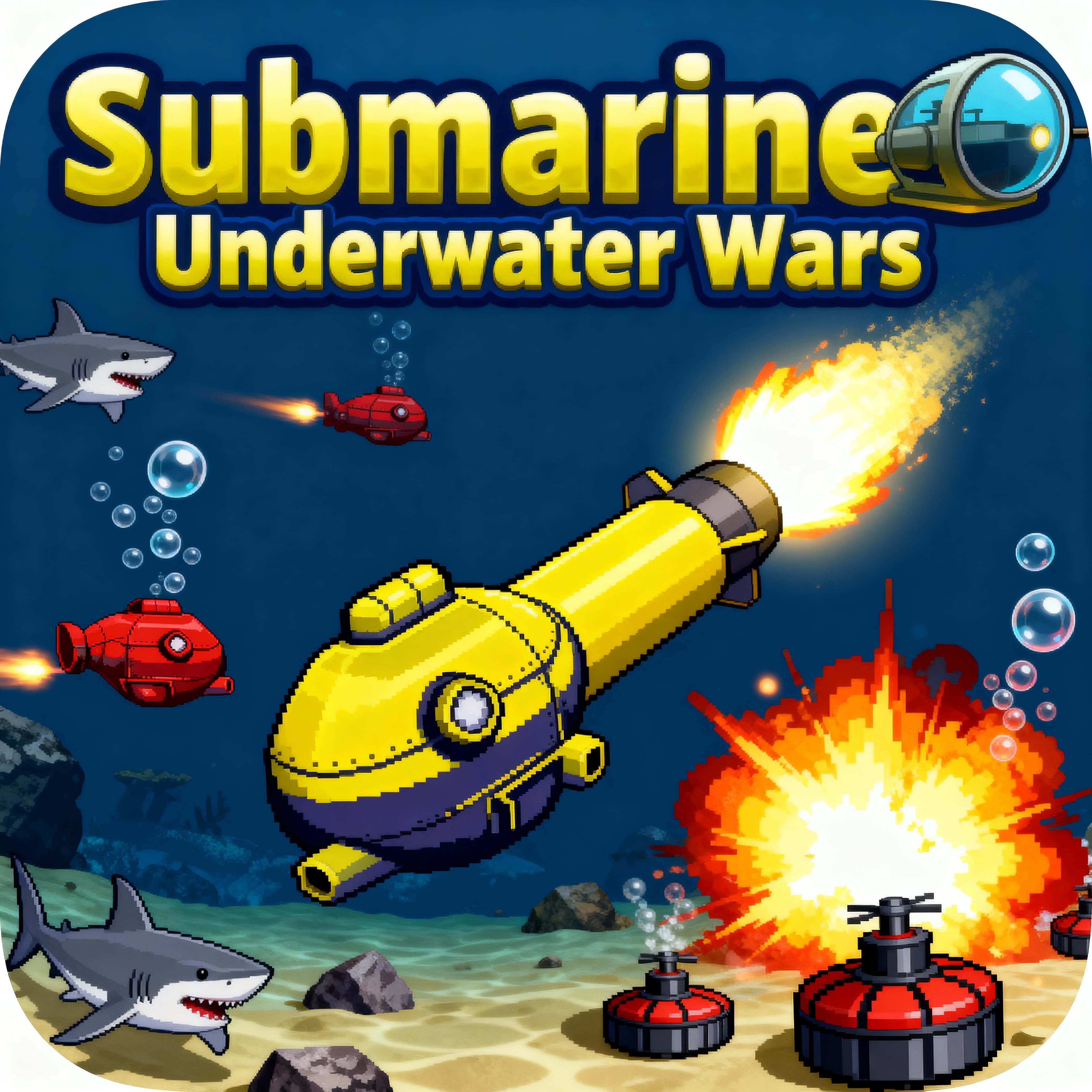Submarine Underwater Wars